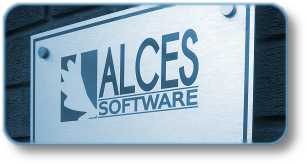 Alces Software sign.